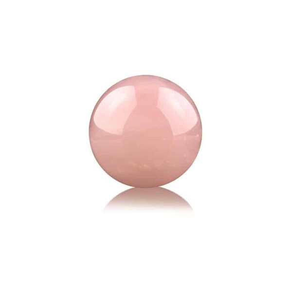 Edelsteen Roze Kwarts Bol (6 cm)