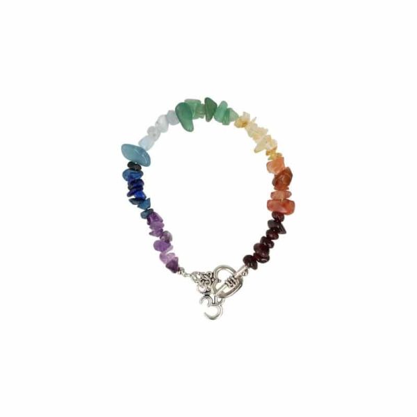 Edelsteen Splitarmband Chakra met Hart