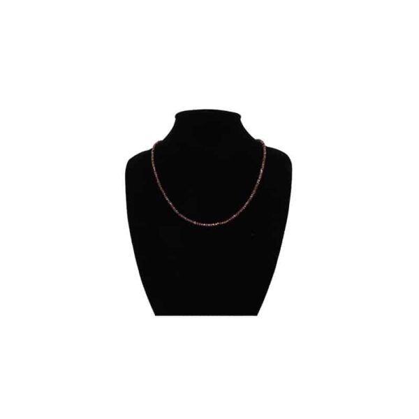 Edelstenen Ketting Granaat Facet (3