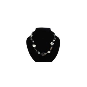 Edelstenen Ketting Parelmoer met Onyx