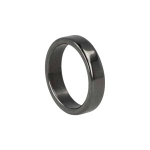 Edelstenen Ring Hematiet Plat (5 mm - Maat 18)