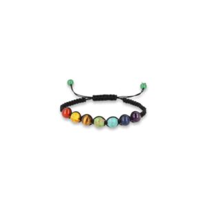 Edelstenen Shamballa Armband Adamiet (8 mm)