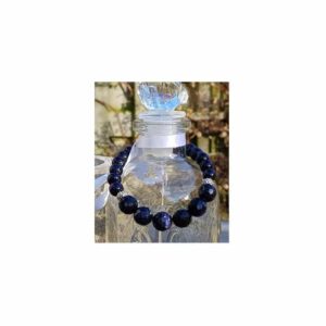 Edelstenen Shamballa Armband Blaufluss