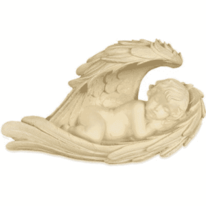 Engel Sleeping Angel in Wings - 22 cm