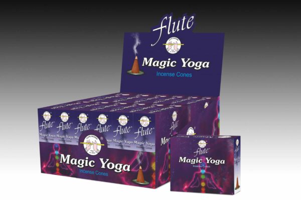 Flute Wierook Kegel Magic Yoga (6 pakjes)