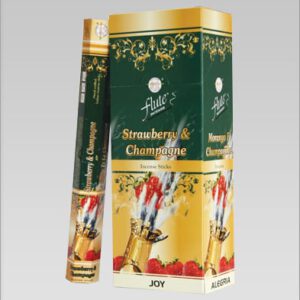 Flute Wierook Strawberry & Champagne (6 pakjes)