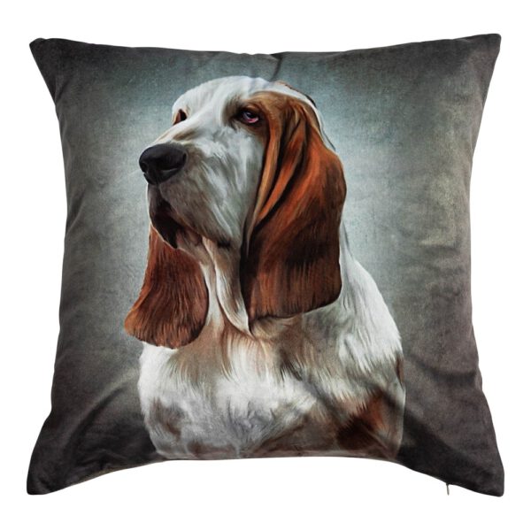 Fluwelen Kussen Country Basset (45 x 45 cm)