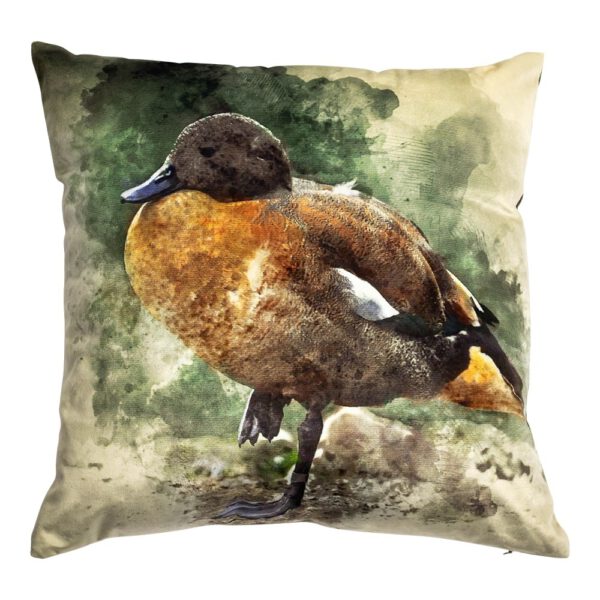 Fluwelen Kussen Country Eend (45 x 45 cm)