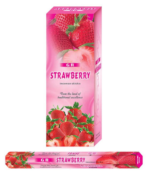 G.R. Wierook Strawberry (6 pakjes)