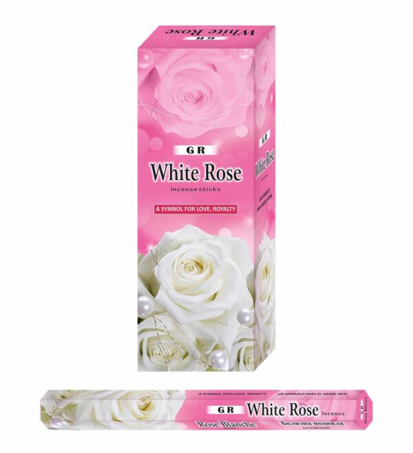 G.R. Wierook White Rose (6 pakjes)