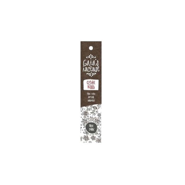 Gaia’s Incense Fare Trade Wierook Cedar Wood