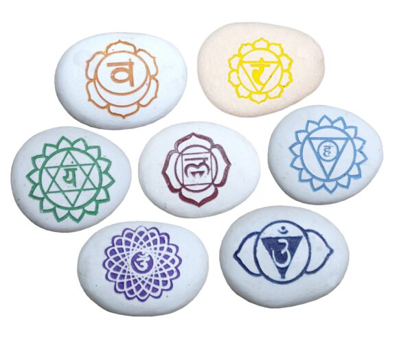 Geluksstenen Chakra&apos;s (Set van 7)