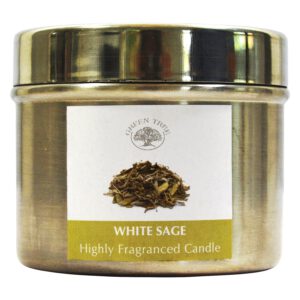 Geurkaars Witte Salie (150 gram)