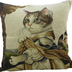 Gobelin Kussen Aristo Kat Lady (45 x 45 cm)