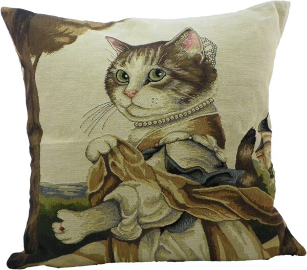 Gobelin Kussen Aristo Kat Lady (45 x 45 cm)