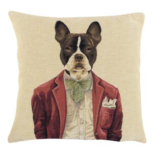 Gobelin Kussen Franse Buldog (45 x 45 cm)