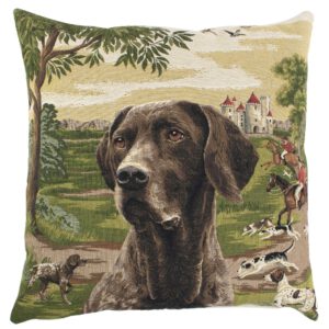 Gobelin Kussen Hubertus Jachthond Labrador (45 x 45 cm)