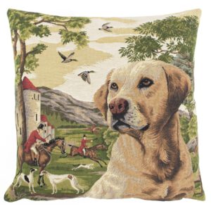 Gobelin Kussen Hubertus Jachthond Retriever (45 x 45 cm)