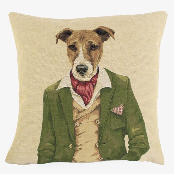 Gobelin Kussen Jack Russel (45 x 45 cm)