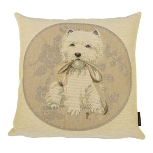 Gobelin Kussen Luxury Westie (45 x 45 cm)