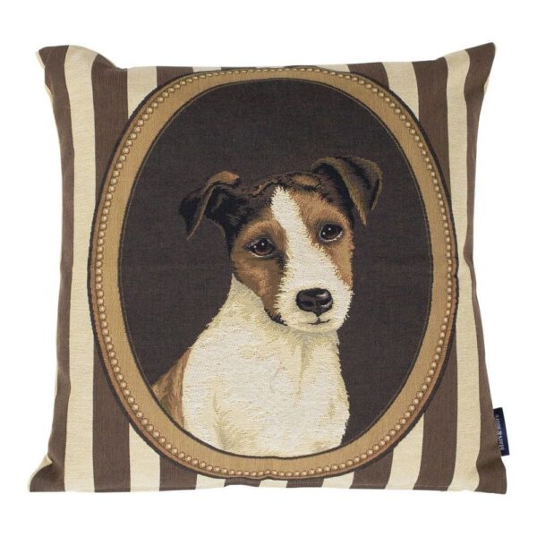 Gobelin Kussen Passe-partout Jack Russel (45 x 45 cm)