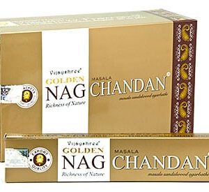 Golden Nag Wierook Chandan (12 pakjes)