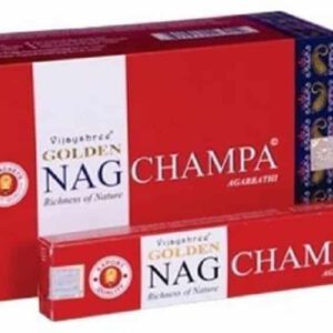 Golden Nag Wierook Nag Champa (12 pakjes)
