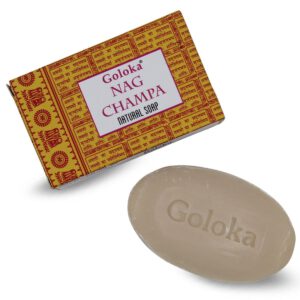 Goloka Nag Champa Naturel Zeep (75 gram)
