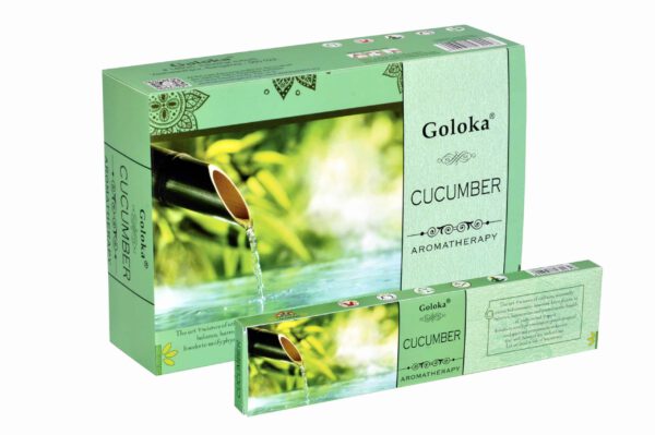 Goloka Wierook Aromatherapy Cumcumber (12 pakjes)