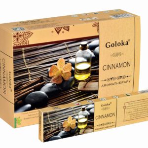 Goloka Wierook Aromatherapy Kaneel (12 pakjes)