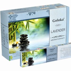 Goloka Wierook Aromatherapy Lavendel (12 pakjes)