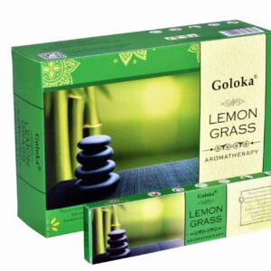 Goloka Wierook Aromatherapy Lemongrass (12 pakjes)