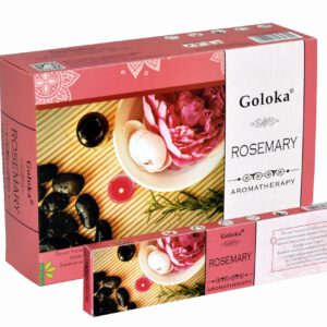 Goloka Wierook Aromatherapy Rosemary (12 pakjes)