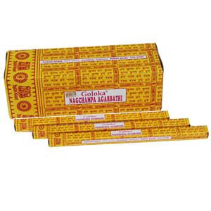 Goloka Wierook Nag Champa (12 pakjes)