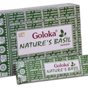 Goloka Wierook Nature&apos;s Basil (12 pakjes)