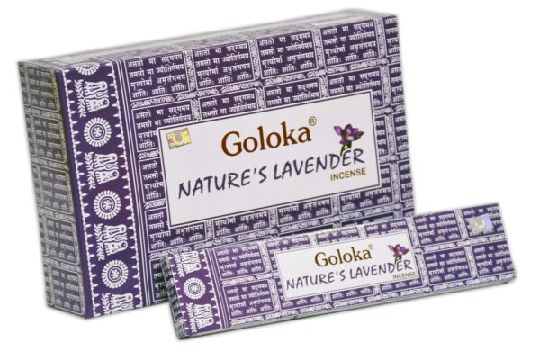 Goloka Wierook Nature&apos;s Lavender (12 pakjes)