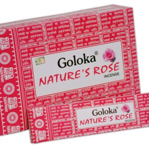 Goloka Wierook Natures Rose (12 pakjes)