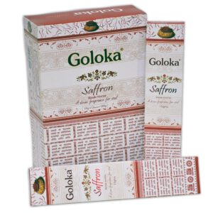 Goloka Wierook Saffron (12 pakjes)