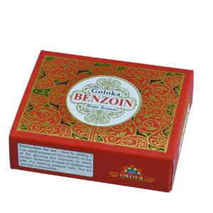 Goloka Wierookkorrels Benzoin (12 pakjes van 50 gram)