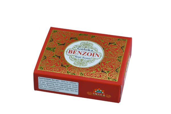 Goloka Wierookkorrels Benzoin (12 pakjes van 50 gram)