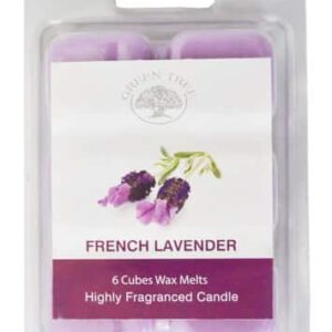 Green Tree Wax Melts French Lavender