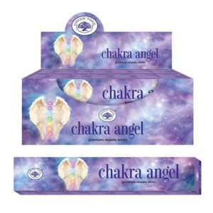 Green Tree Wierook Chakra Angel (12 pakjes van 15 gram)