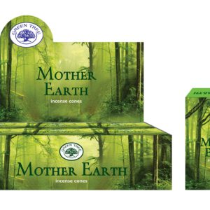 Green Tree Wierook Kegel Mother Earth (12 pakjes)