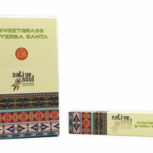 Green Tree Wierook Native Soul Yerba Santa - Sweet Grass (12 pakjes)