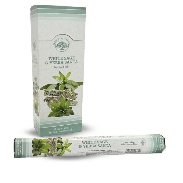 Green Tree Wierook Yerba Santa & White Sage (6 pakjes)