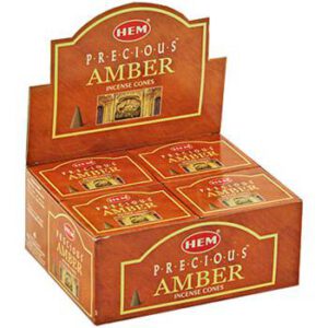 HEM Wierook Kegel Amber (12 pakjes)