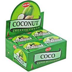 HEM Wierook Kegel Coconut (12 pakjes)