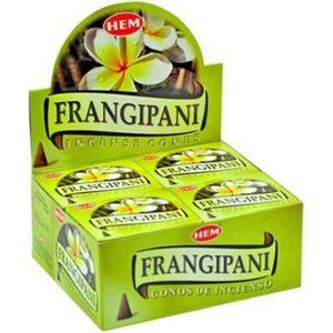 HEM Wierook Kegel Frangipani (12 pakjes)