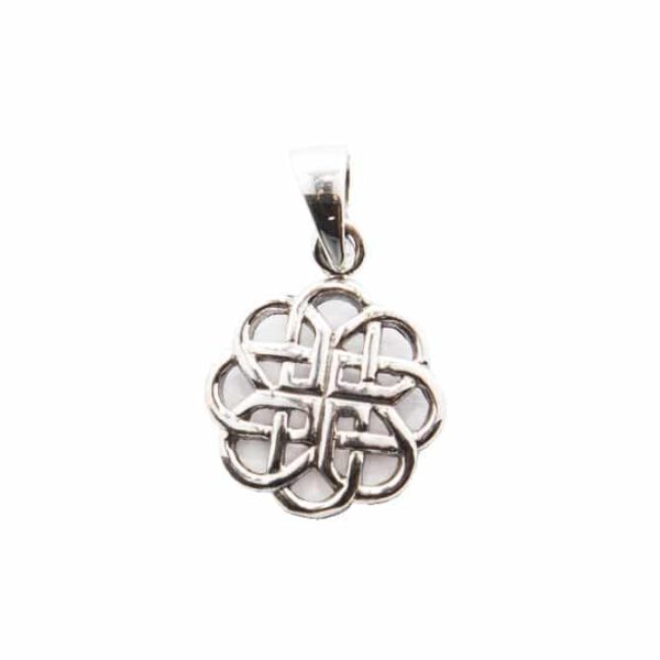 Hanger Zilver Flower of Life (12 x 20 mm)