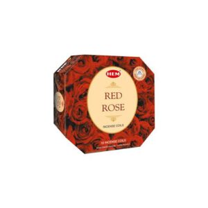 Hem Wierook Spiralen Red Rose